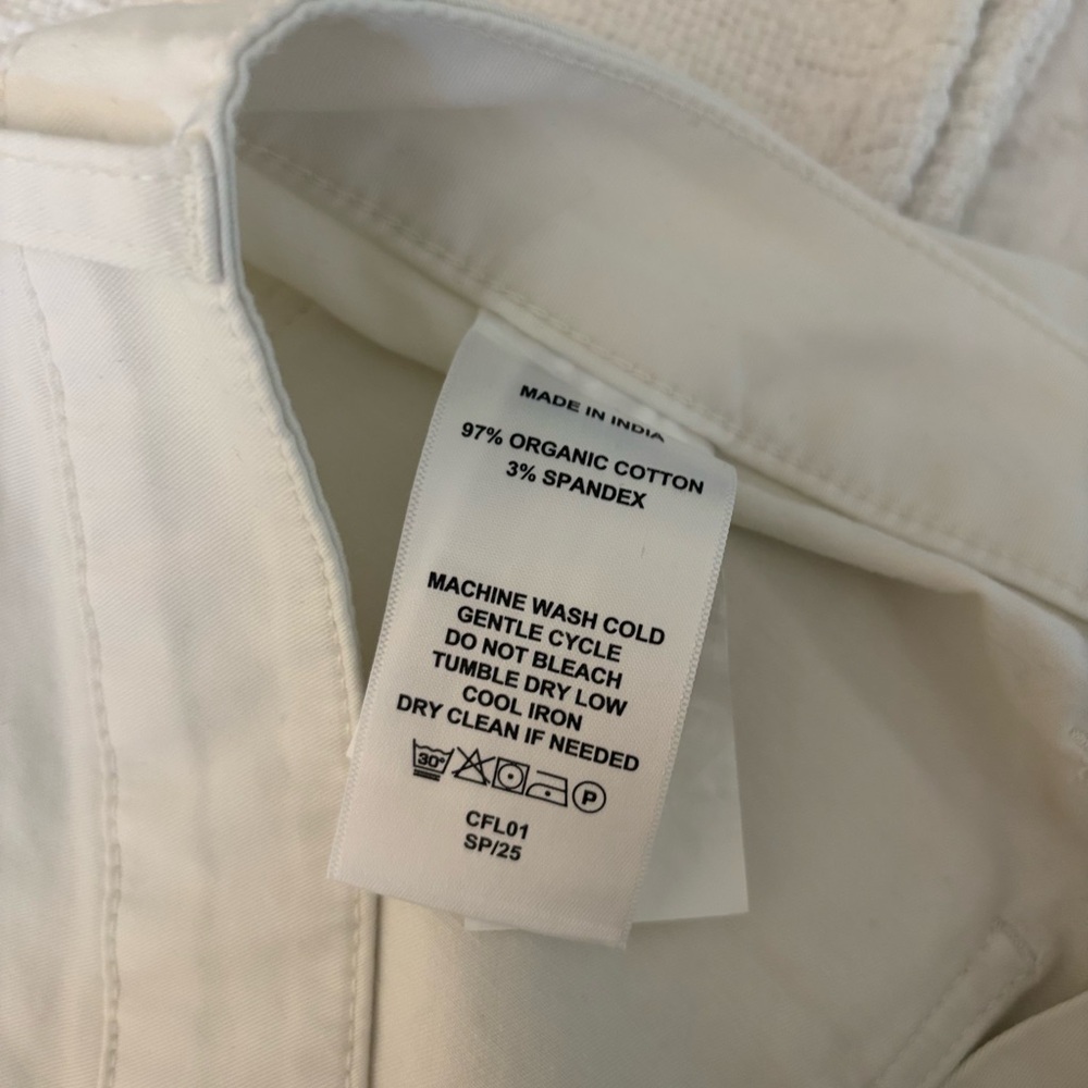 Quince Cream High-Waisted Pants - Picture 8 of 11